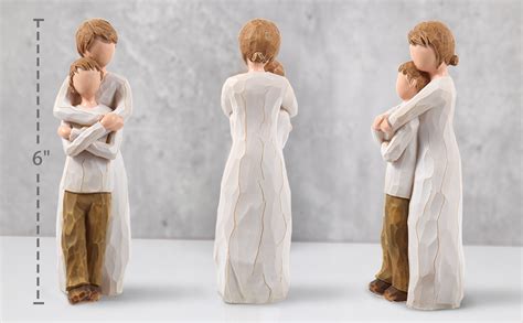 mother and son figurine